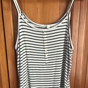 Striped tank top